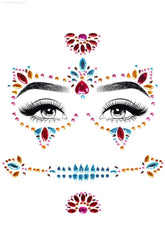 Day of the Dead Skeleton Face Jewels-French Quarter Lingerie